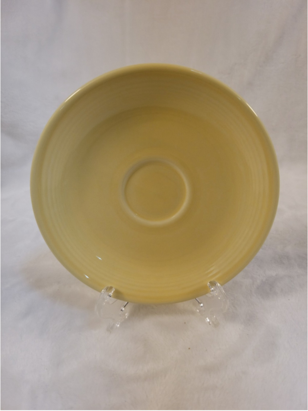 Fiesta Ware Yellow AD After Dinner Demitasse Saucer 5 Inch Fiestaware Espresso